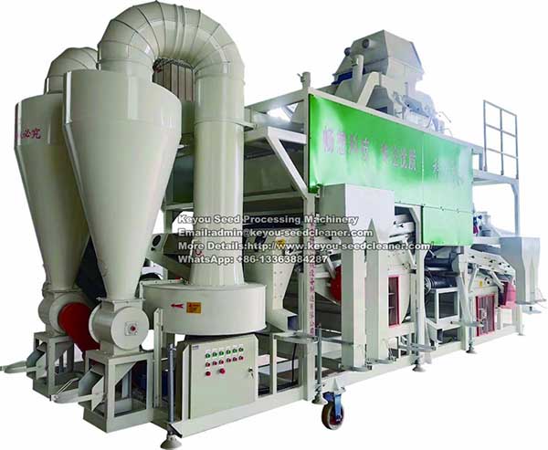 African customers interest in the Combined Seed Cleaning Machines